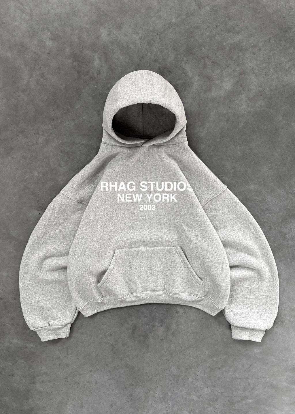 RHAG STUDIOS CONCRETE HOODIE - PRE ORDER