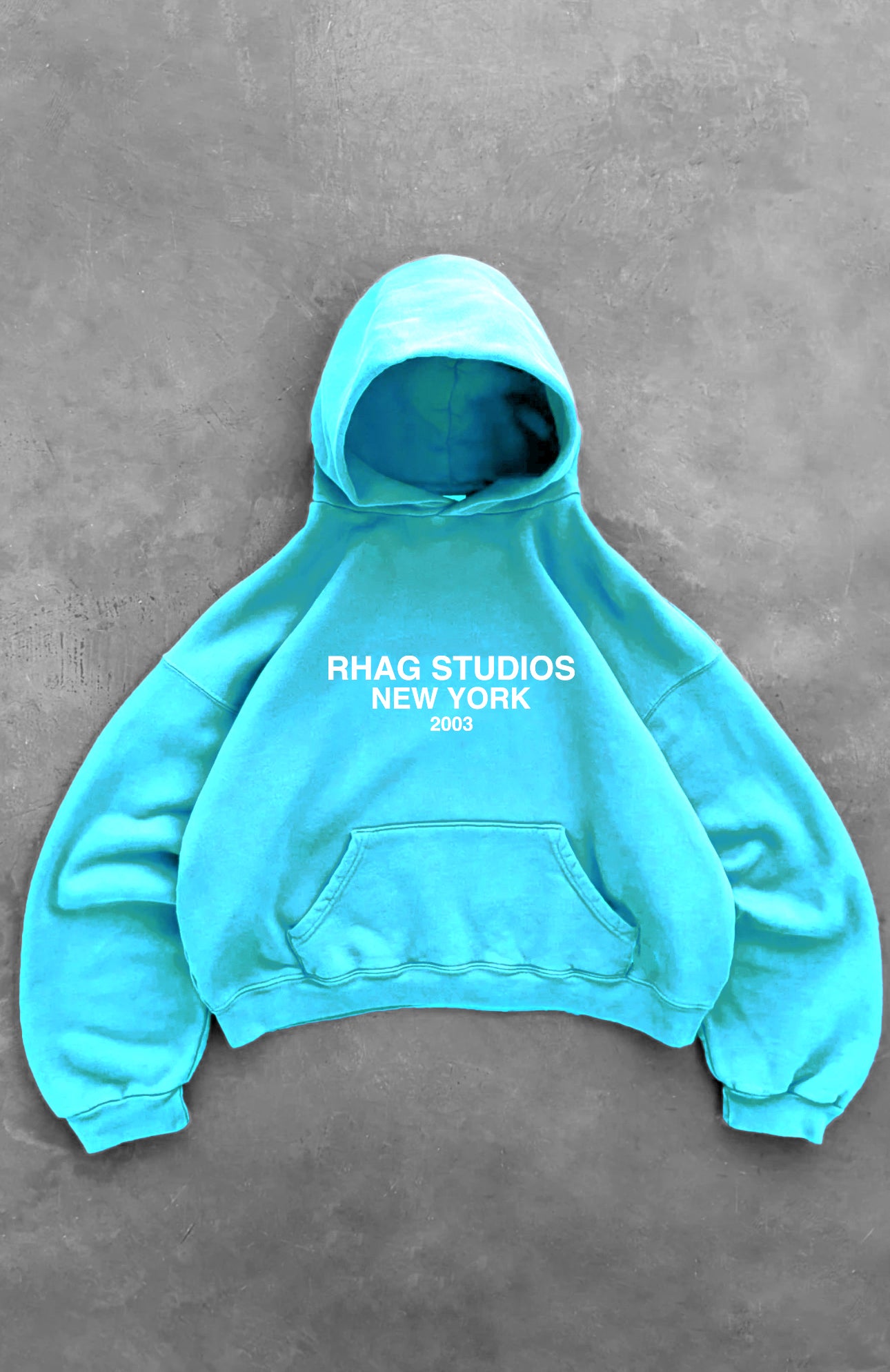 RHAG STUDIOS CONCRETE HOODIE - PRE ORDER