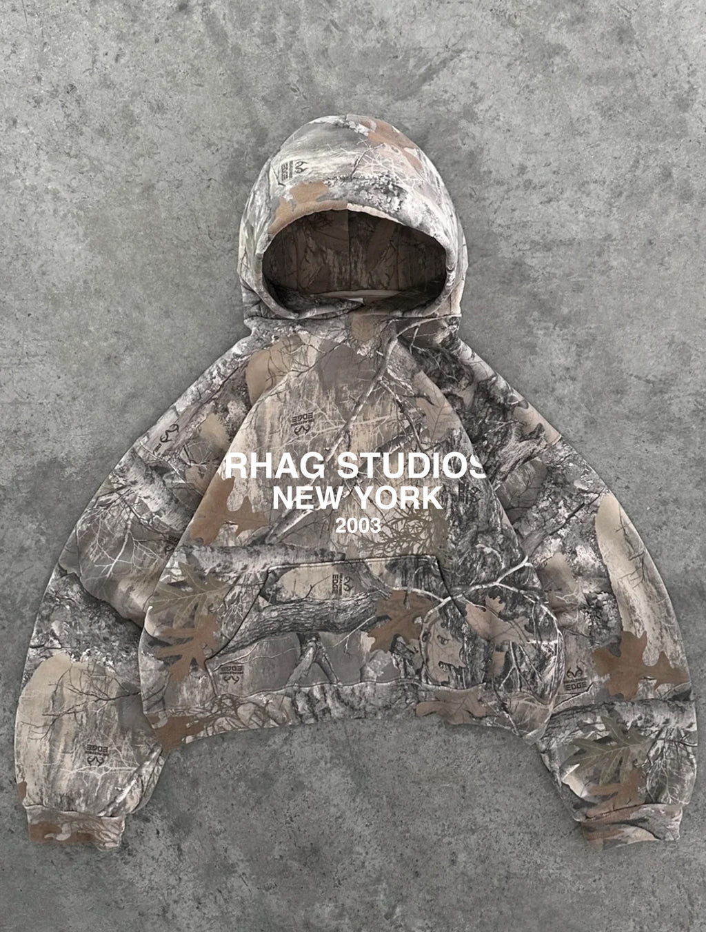 RHAG STUDIOS CONCRETE HOODIE - PRE ORDER