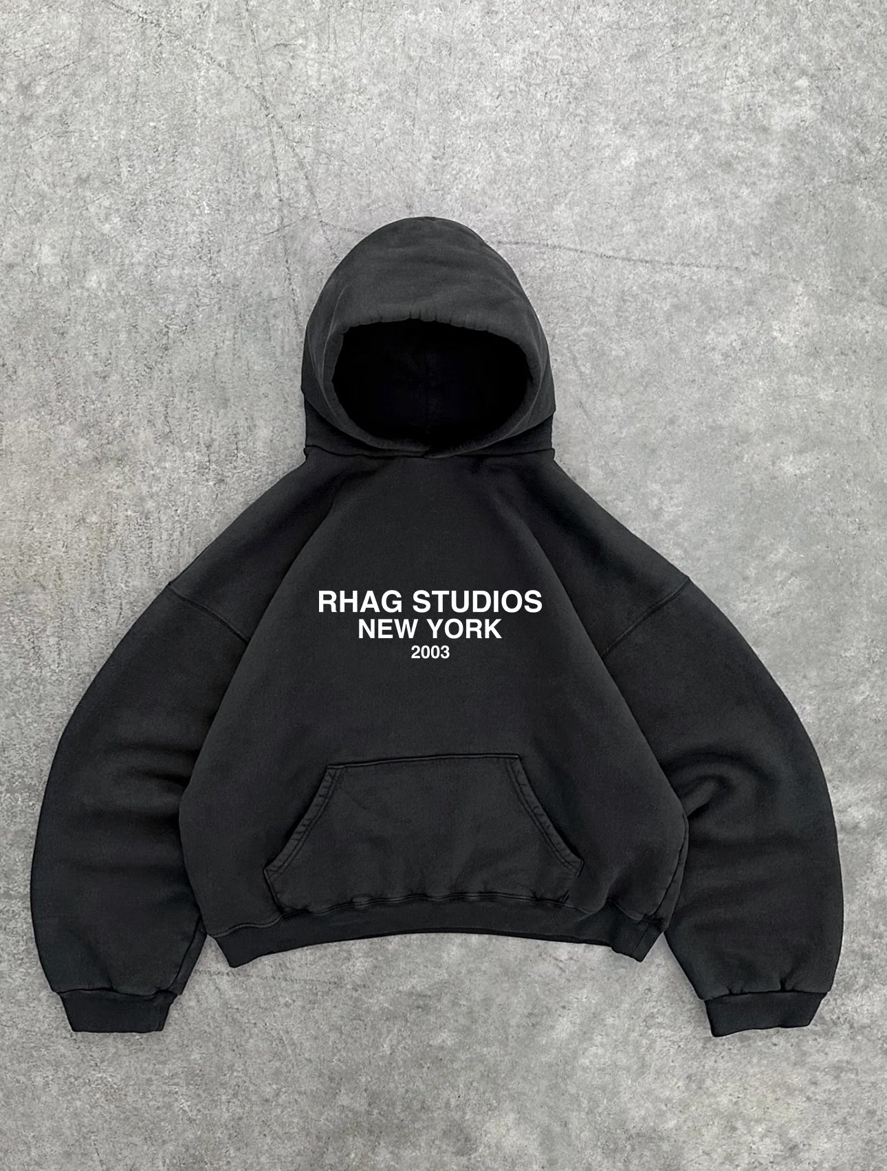RHAG STUDIOS CONCRETE HOODIE - PRE ORDER